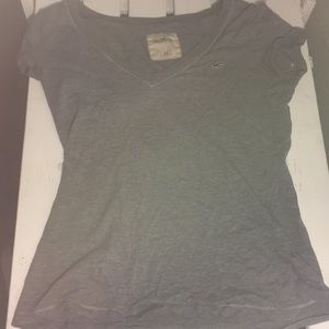 Grey V neck